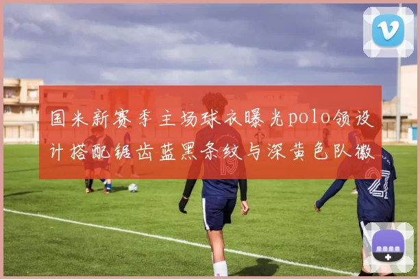 国米新赛季主场球衣曝光polo领设计搭配锯齿蓝黑条纹与深黄色队徽